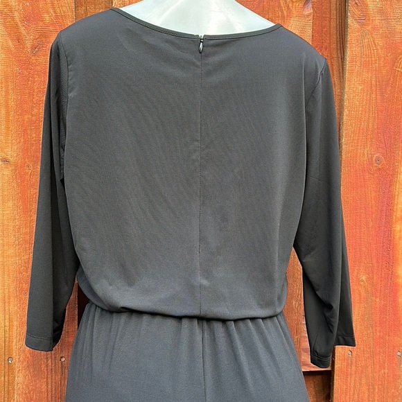 Joan River Elegant Black Women's Jumpsuit Size MP - Picture 8 of 10